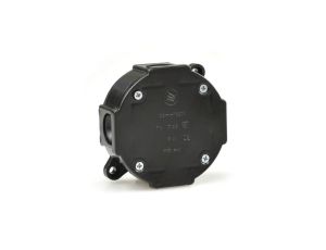 Puszka n/t 79x79x37mm czarna IP41 D13,5 /10