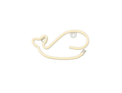 Neon LED WIELORYB ciepły biały Bat + USB FLNEO9 Forever Light