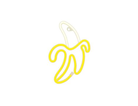 Neon LED BANAN biały żółty Bat + USB FLNE10 Forever Light