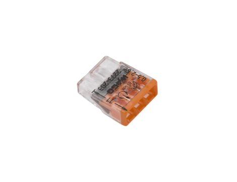 Szybkozłączka 3x 0,5-2,5mm2 na drut 450V/24A ORYGINALNA 100szt. 2273-203