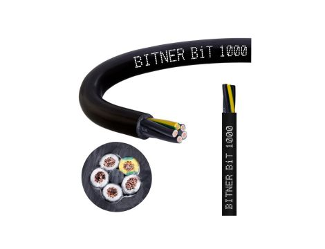 Przewód sterowniczy prądowy BiT 1000 FR 0,6/1kV 5x2,5 linka do ziemi Bitner /100m/