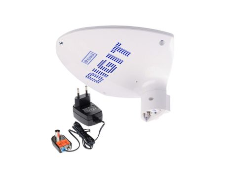 Antena TV naziemnej cyfrowej DIGIT ACTIVA biała TELMOR