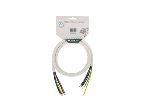 Przewód zasilający do piekarników płyt indukcyjnych AGD H05VV-F 5G2,5 biały 1,5m