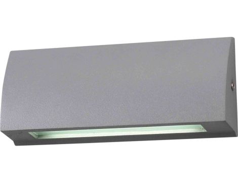 Kinkiet LED 3,5W 100lm 4000K/neutralna IP54 zewnętrzny wodoodporny aluminium/szkło STEP 3,5W GRAY NW GXPS073