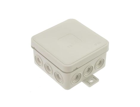 V6 Puszka natynkowa 85x85x41 IP44 szara 036-03