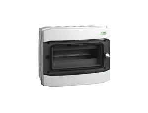 Rozdzielnica modułowa 1x12 natynkowa IP65 drzwi przeźroczyste PHS