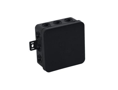 V6 Puszka natynkowa 85x85x41 IP54 czarna 036-05