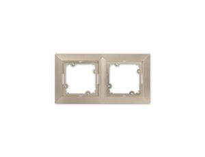 OPAL Ramka podwójna satyna Ra-2 Op PI