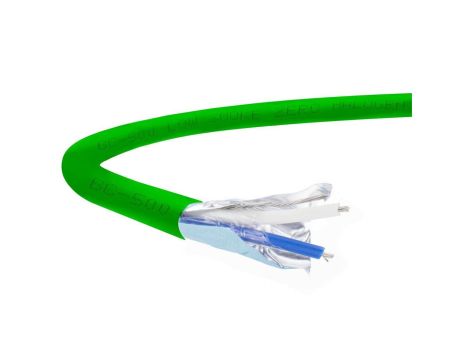 Kabel transmisyjny BC-500 do magistrali szeregowej RS485 bezhalogenowy 1x2x0,20mm2 zielony CAE DATA /1000m/