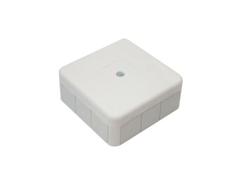 Puszka n/t instalacyjna 85x85x37 pusta biała 400V IP55 ViPlast 031-01