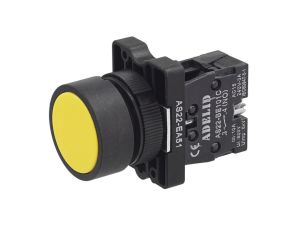 Przycisk sterowniczy żółty XB2 AS22-EA51