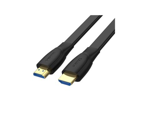 UNITEK Kabel HDMI 2.0 High Speed Ultra HD 4K@60 HDR płaski 1m