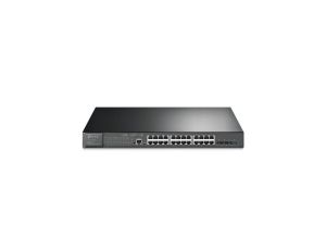 Switch 19 RACK 24x port RJ45 PoE+ (Gigabit Ethernet) 4x port SFP+ (10Gb/s) przełącznik zarządzalny L2+ TP-Link TL-SG3428XMP