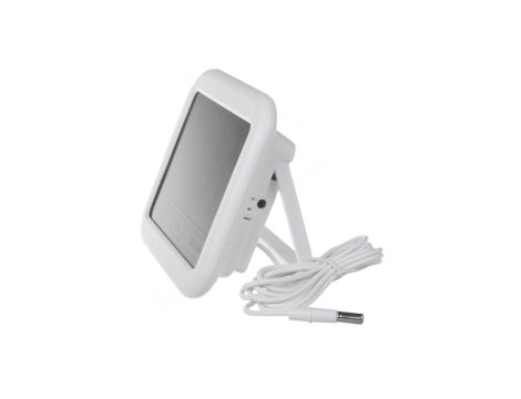 Stacja pogody z sondą zewnętrzną 1,5m GreenBlue, długość przewodu 1,5m, bateria 2xAAA, GB381