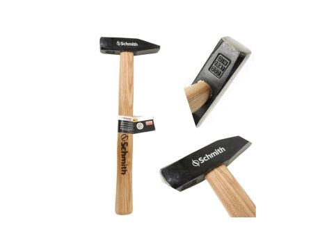 Młotek ślusarski 300g z drewnianym trzonkiem Schmith