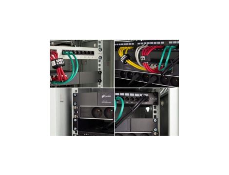 Patchcord UTP kat.6 kabel sieciowy LAN 2x RJ45 linka czerwony 7m
