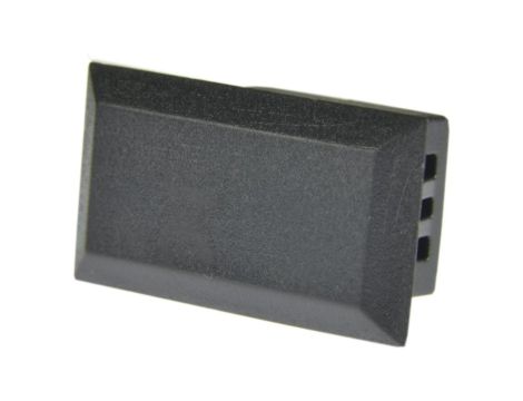 Zaślepka otworu SC simplex do przełącznicy światłowodowej FO czarna