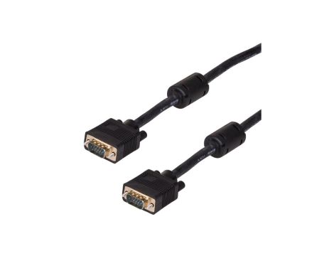 Kabel VGA Akyga AK-AV-09 15pinM/15pinM 15m 2xferryt