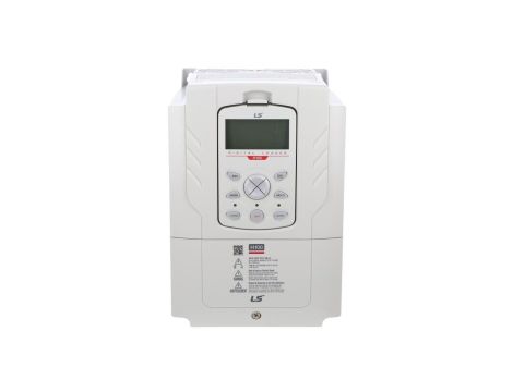 Przemiennik częstotliwości LSIS serii H100 (HVAC) 7,5kW 3x400V AC filtr EMC C3 klawiatura LED LSLV0075H100-4COFN