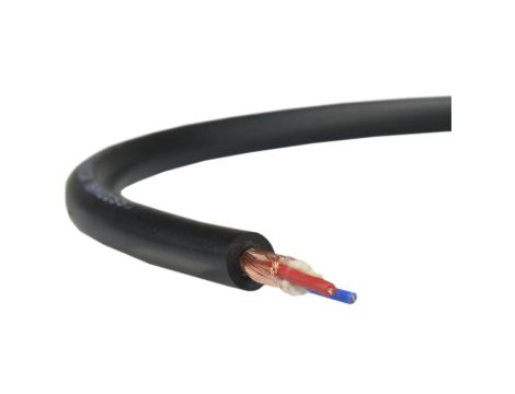 Przewód mikrofonowy PM-01 2x0,22 czarny Technokabel /100m/