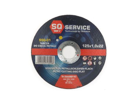 Tarcza do cięcia metalu 125x1 mocna SQ Schmith