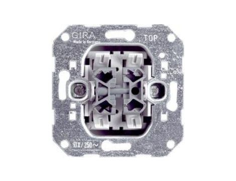 Gira Łącznik kołyskowy przeł./przeł. podwójny schodowy