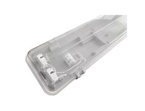 Oprawa hermetyczna na tuby LED 2xT8 120cm IP66 z odbłyśnikiem HDL236RF
