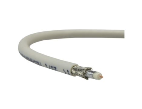 Przewód koncentryczny do kamer 75ohm YWLXpek75 0,45/2,0/3,6 biały linka Technokabel /200m/