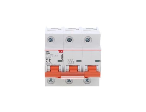 Wyłącznik nadprądowy 3P D 100A A10kA AC BKH 06110351R0