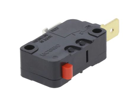 Mikroprzełącznik SNAP ACTION bez dźwigni SPST-NC 16A/250VAC D3V162C5