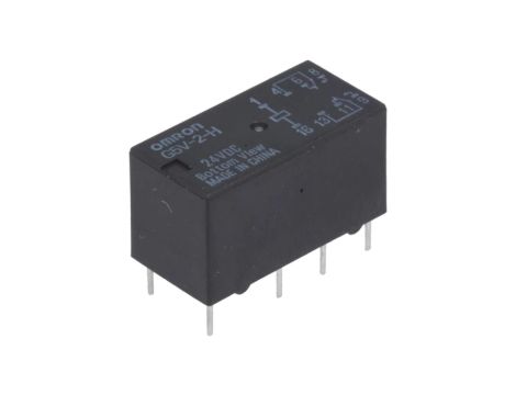 Przekaźnik elektromagnetyczny DPDT Ucewki 24VDC 0,5A/125VAC G5V-2-H 24VDC