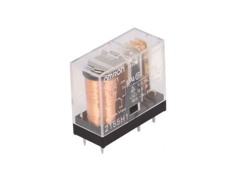 Przekaźnik elektromagnetyczny SPDT Ucewki 12VDC 10A/250VAC G2R-1 12VDC