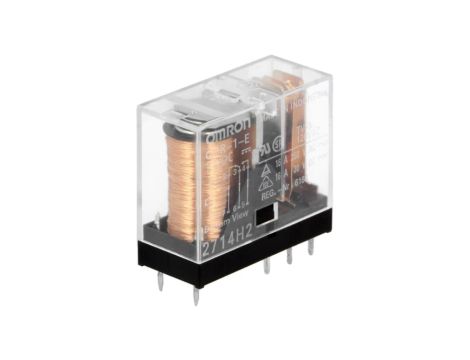 Przekaźnik elektromagnetyczny SPDT Ucewki 12VDC 16A/250VAC G2R-1-E 12VDC