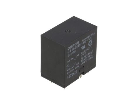 Przekaźnik elektromagnetyczny DPST-NO Ucewki 24VDC PCB G4W-2212P-US-TV5 24VDC