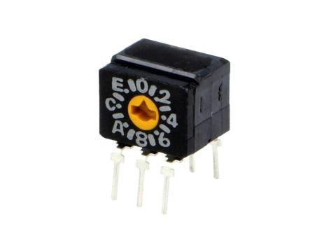 Zadajnik kodu HEX/BCD Poz 16 THT Rstyku max 200m 1Ncm A6CV A6CV-16R