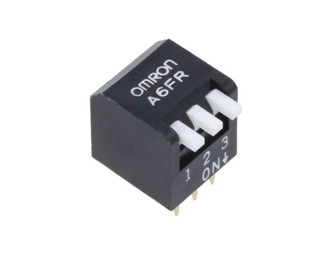 Przełącznik DIP-SWITCH OFF-ON 0,025A/24VDC Poz 2 -2070C A6FR-3104