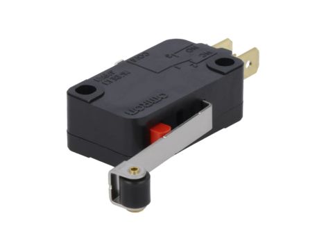 Mikroprzełącznik SNAP ACTION z dźwignią (z rolką) SPDT Poz 2 VX-56-1C23
