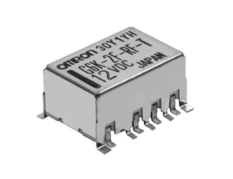 Przekaźnik elektromagnetyczny DPDT Ucewki 12VDC 0,3A/125VAC G6K-2F-RF-T DC12