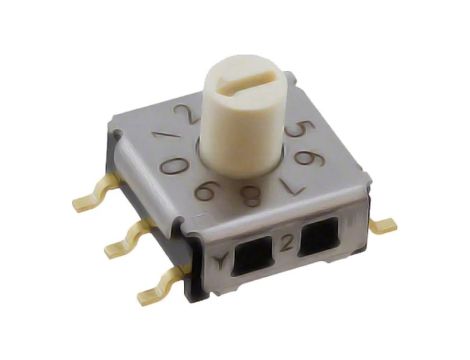 Zadajnik kodu DEC/BCD Poz 10 SMT Rstyku max 100m 1,96Ncm A6KS-102RS