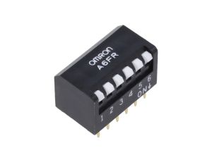 Przełącznik DIP-SWITCH OFF-ON 0,025A/24VDC Poz 2 -20-70C A6FR-6101