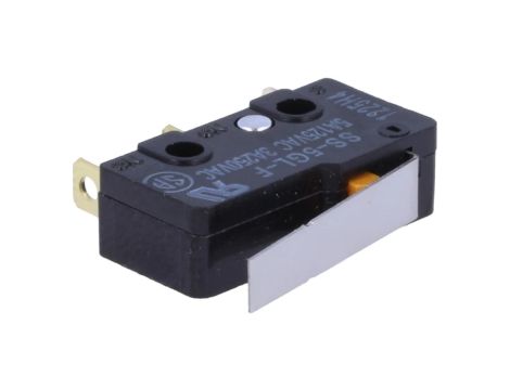 Mikroprzełącznik SNAP ACTION z dźwignią SPDT 5A/250VAC Poz 2 SS-5GL-F