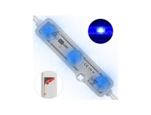 Moduł 3xLED SMD 0,72W niebieski