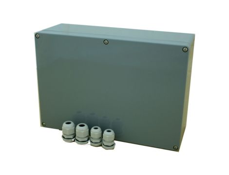 Obudowa hermetyczna,O-RHD, natynkowa, 265x185x95 WxHXD mm, RAL7035