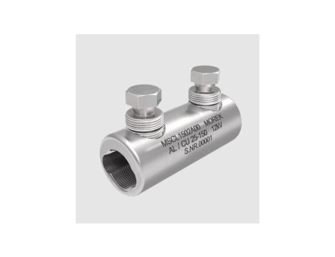 Złączka śrubowa MSCL150 Al/Cu 25-150mm 12kV 2xśruba aluminiowa zrywalna MSCL1502A00