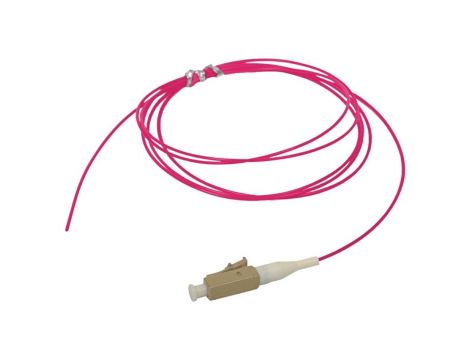 Pigtail MM OM4 1G 50/125 wtyk LC dł. 2 m FOI-LC-5MM-2-4