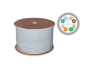 Kabel teleinformatyczny F/UTP kat.6 LSOH Dca szary ALANTEC /500m/