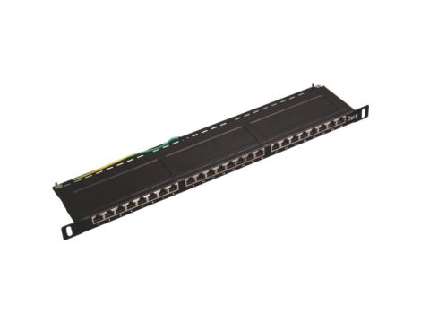 Patch panel OPTIMUM STP kat.5e 24 porty 0.5U PK031