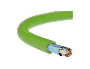 Kabel transmisyjny BUS do magistrali instalacyjnej EIB KNX 2x2x0,8 zielony Technokabel /100m/