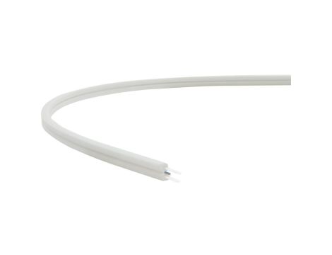 Kabel światłowodowy 2 włókna 2J SM 9/125 FTTH płaski uniwersalny biały LSOH Alantec /