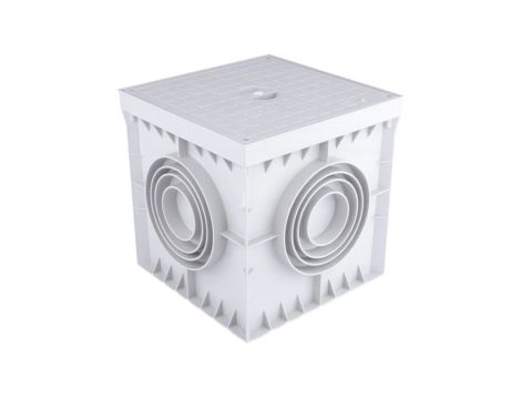 Studzienka gruntowa kontrolno-pomiarowa 20x20 mała IP54 / IK10 z ramką